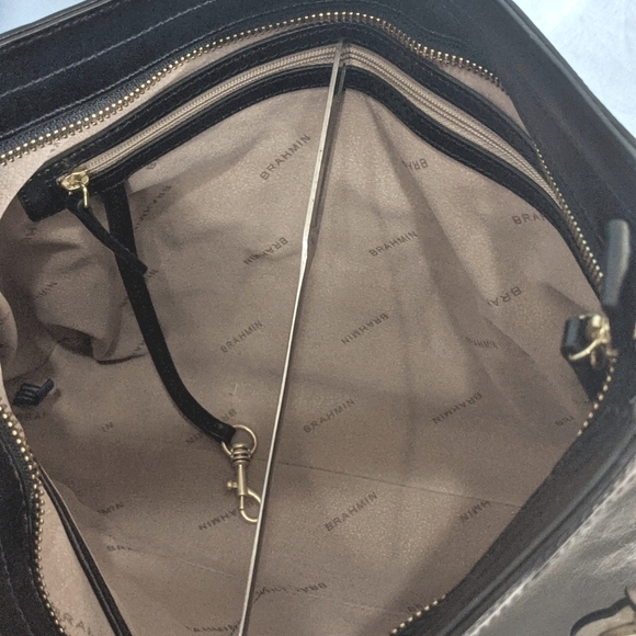 *** NWOT *** Brahmin Noelle in Charcoal Westport - Picture 6 of 8